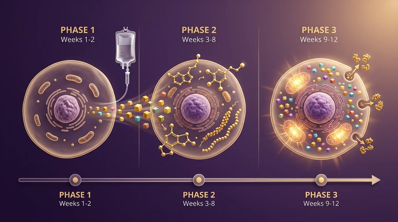 Amino Acid Therapy protocol timeline